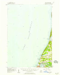 Bar Lake Michigan Historical topographic map, 1:62500 scale, 15 X 15 Minute, Year 1956