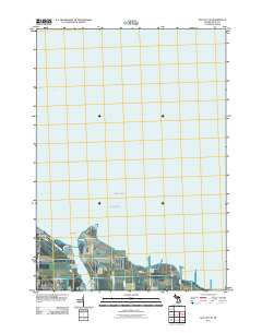 Bay City NE Michigan Historical topographic map, 1:24000 scale, 7.5 X 7.5 Minute, Year 2011