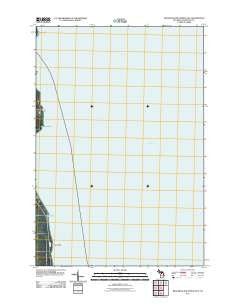 Beaver Island North OE E Michigan Historical topographic map, 1:24000 scale, 7.5 X 7.5 Minute, Year 2011