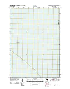 Beaver Island South OE W Michigan Historical topographic map, 1:24000 scale, 7.5 X 7.5 Minute, Year 2011