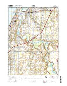 Benton Harbor Michigan Historical topographic map, 1:24000 scale, 7.5 X 7.5 Minute, Year 2014