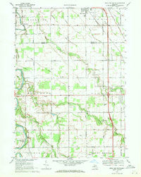 Birch Run South Michigan Historical topographic map, 1:24000 scale, 7.5 X 7.5 Minute, Year 1969
