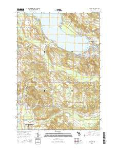 Boyne City Michigan Historical topographic map, 1:24000 scale, 7.5 X 7.5 Minute, Year 2014