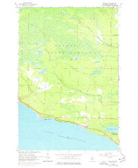 Brevort Michigan Historical topographic map, 1:24000 scale, 7.5 X 7.5 Minute, Year 1964