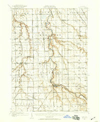 Burt Michigan Historical topographic map, 1:62500 scale, 15 X 15 Minute, Year 1919