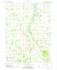 Camden Michigan Historical topographic map, 1:24000 scale, 7.5 X 7.5 Minute, Year 1960