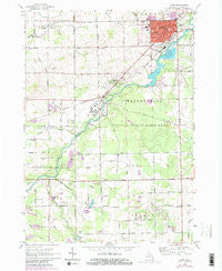 Caro Michigan Historical topographic map, 1:24000 scale, 7.5 X 7.5 Minute, Year 1963