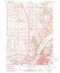 Cedar Springs SW Michigan Historical topographic map, 1:24000 scale, 7.5 X 7.5 Minute, Year 1967