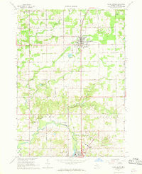 Cedar Springs Michigan Historical topographic map, 1:24000 scale, 7.5 X 7.5 Minute, Year 1967