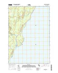 Cedar River Michigan Historical topographic map, 1:24000 scale, 7.5 X 7.5 Minute, Year 2014