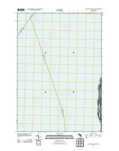 Central Lake OE W Michigan Historical topographic map, 1:24000 scale, 7.5 X 7.5 Minute, Year 2011