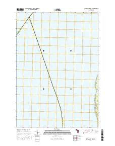 Central Lake OE W Michigan Current topographic map, 1:24000 scale, 7.5 X 7.5 Minute, Year 2016
