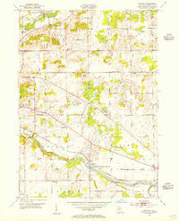 Ceresco Michigan Historical topographic map, 1:24000 scale, 7.5 X 7.5 Minute, Year 1947