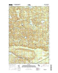 Champion Michigan Historical topographic map, 1:24000 scale, 7.5 X 7.5 Minute, Year 2014