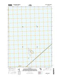 Charity Island Michigan Current topographic map, 1:24000 scale, 7.5 X 7.5 Minute, Year 2017