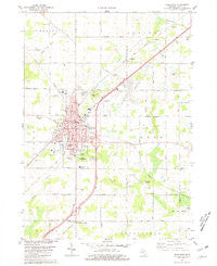 Charlotte Michigan Historical topographic map, 1:24000 scale, 7.5 X 7.5 Minute, Year 1980