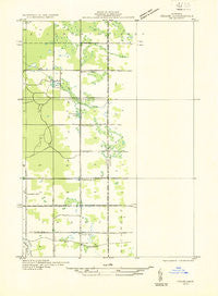 Chase NE Michigan Historical topographic map, 1:31680 scale, 7.5 X 7.5 Minute, Year 1931