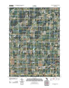 Chesaning West Michigan Historical topographic map, 1:24000 scale, 7.5 X 7.5 Minute, Year 2011