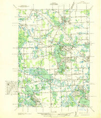 Clarkston Michigan Historical topographic map, 1:31680 scale, 7.5 X 7.5 Minute, Year 1936