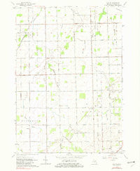 Colling Michigan Historical topographic map, 1:24000 scale, 7.5 X 7.5 Minute, Year 1963
