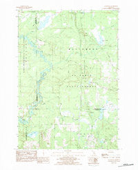 Cooperton Michigan Historical topographic map, 1:25000 scale, 7.5 X 7.5 Minute, Year 1983