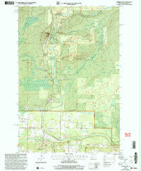 Copper Peak Michigan Historical topographic map, 1:24000 scale, 7.5 X 7.5 Minute, Year 1999
