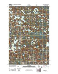 Corner Lake Michigan Historical topographic map, 1:24000 scale, 7.5 X 7.5 Minute, Year 2011