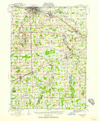 Corunna Michigan Historical topographic map, 1:62500 scale, 15 X 15 Minute, Year 1926