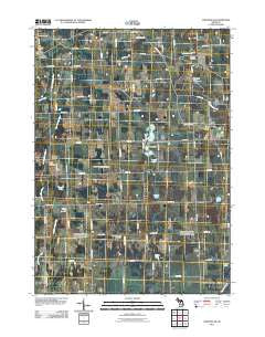 Corunna SE Michigan Historical topographic map, 1:24000 scale, 7.5 X 7.5 Minute, Year 2011