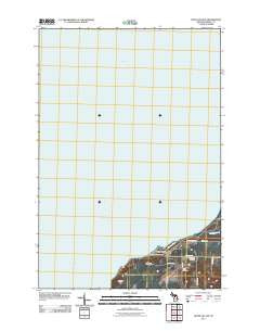 Cross Village Michigan Historical topographic map, 1:24000 scale, 7.5 X 7.5 Minute, Year 2011