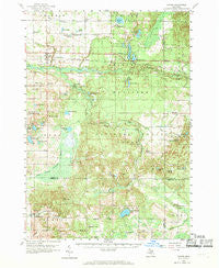 Custer Michigan Historical topographic map, 1:62500 scale, 15 X 15 Minute, Year 1959