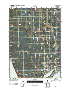 Dalton Michigan Historical topographic map, 1:24000 scale, 7.5 X 7.5 Minute, Year 2011