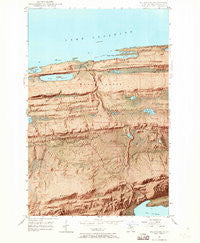Delaware Michigan Historical topographic map, 1:24000 scale, 7.5 X 7.5 Minute, Year 1948