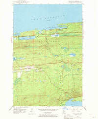 Delaware Michigan Historical topographic map, 1:24000 scale, 7.5 X 7.5 Minute, Year 1948
