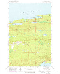 Delaware Michigan Historical topographic map, 1:24000 scale, 7.5 X 7.5 Minute, Year 1948