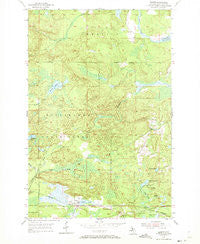 Diorite Michigan Historical topographic map, 1:24000 scale, 7.5 X 7.5 Minute, Year 1955