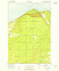Dollar Settlement Michigan Historical topographic map, 1:24000 scale, 7.5 X 7.5 Minute, Year 1951