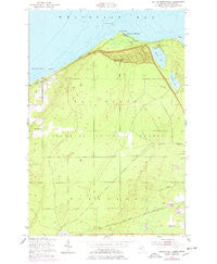 Dollar Settlement Michigan Historical topographic map, 1:24000 scale, 7.5 X 7.5 Minute, Year 1951
