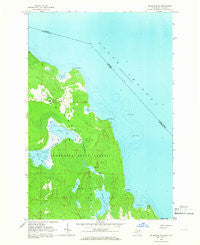 Drummond SE Michigan Historical topographic map, 1:24000 scale, 7.5 X 7.5 Minute, Year 1964