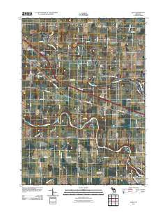 Eagle Michigan Historical topographic map, 1:24000 scale, 7.5 X 7.5 Minute, Year 2011