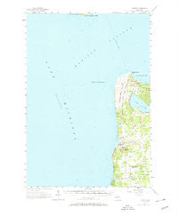 Empire Michigan Historical topographic map, 1:62500 scale, 15 X 15 Minute, Year 1957