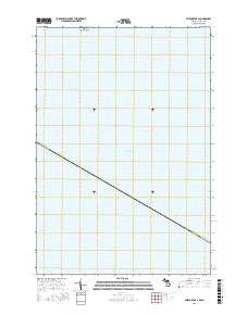 Fairport OE S Michigan Current topographic map, 1:24000 scale, 7.5 X 7.5 Minute, Year 2016