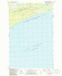 Feldtmann Ridge Michigan Historical topographic map, 1:24000 scale, 7.5 X 7.5 Minute, Year 1985