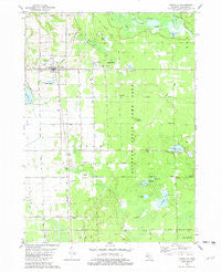Fennville Michigan Historical topographic map, 1:24000 scale, 7.5 X 7.5 Minute, Year 1981
