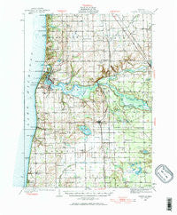 Fennville Michigan Historical topographic map, 1:62500 scale, 15 X 15 Minute, Year 1928