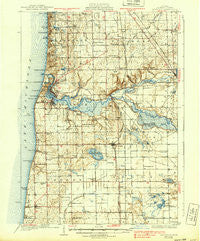 Fennville Michigan Historical topographic map, 1:62500 scale, 15 X 15 Minute, Year 1931