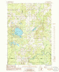 Fife Lake Michigan Historical topographic map, 1:24000 scale, 7.5 X 7.5 Minute, Year 1985