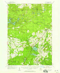 Fife Lake Michigan Historical topographic map, 1:62500 scale, 15 X 15 Minute, Year 1956