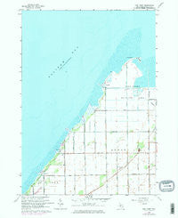 Fish Point Michigan Historical topographic map, 1:24000 scale, 7.5 X 7.5 Minute, Year 1963