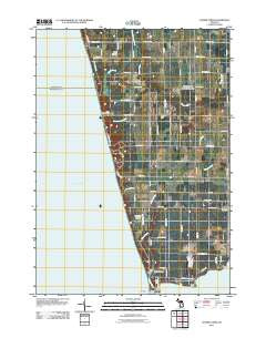 Flower Creek Michigan Historical topographic map, 1:24000 scale, 7.5 X 7.5 Minute, Year 2011